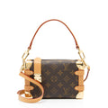 Louis Vuitton Monogram Canvas Side Trunk PM Shoulder Bag