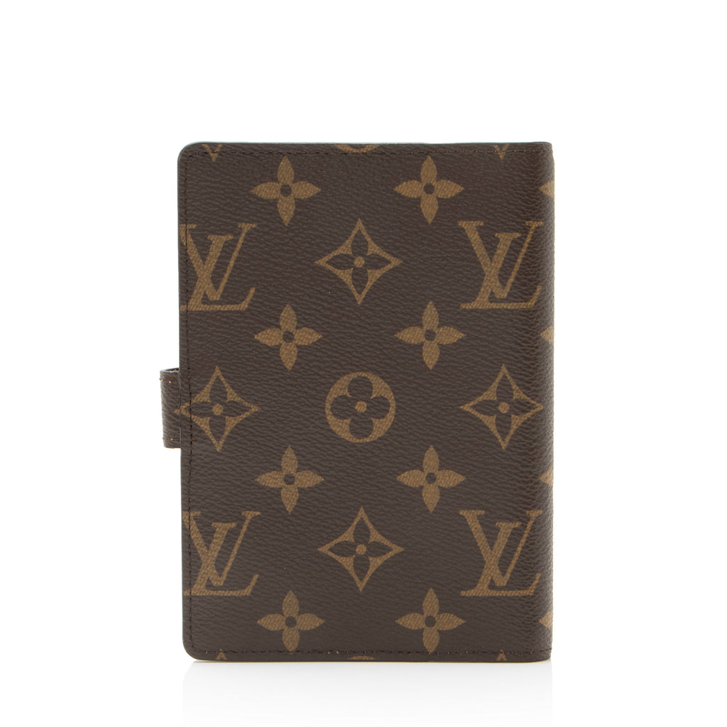 Louis Vuitton Monogram Canvas Small Ring Agenda Cover