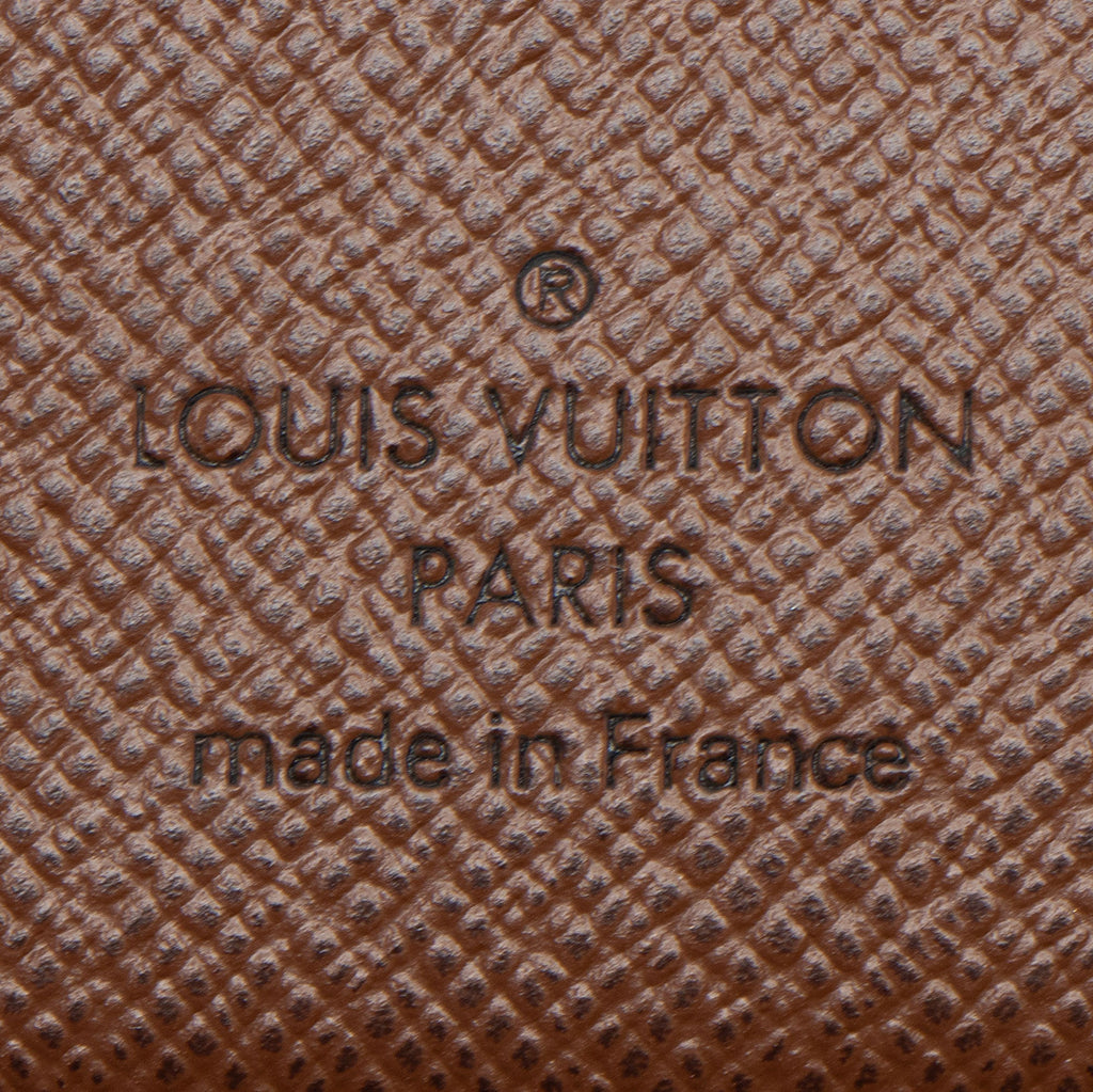 Louis Vuitton Monogram Canvas Small Ring Agenda Cover