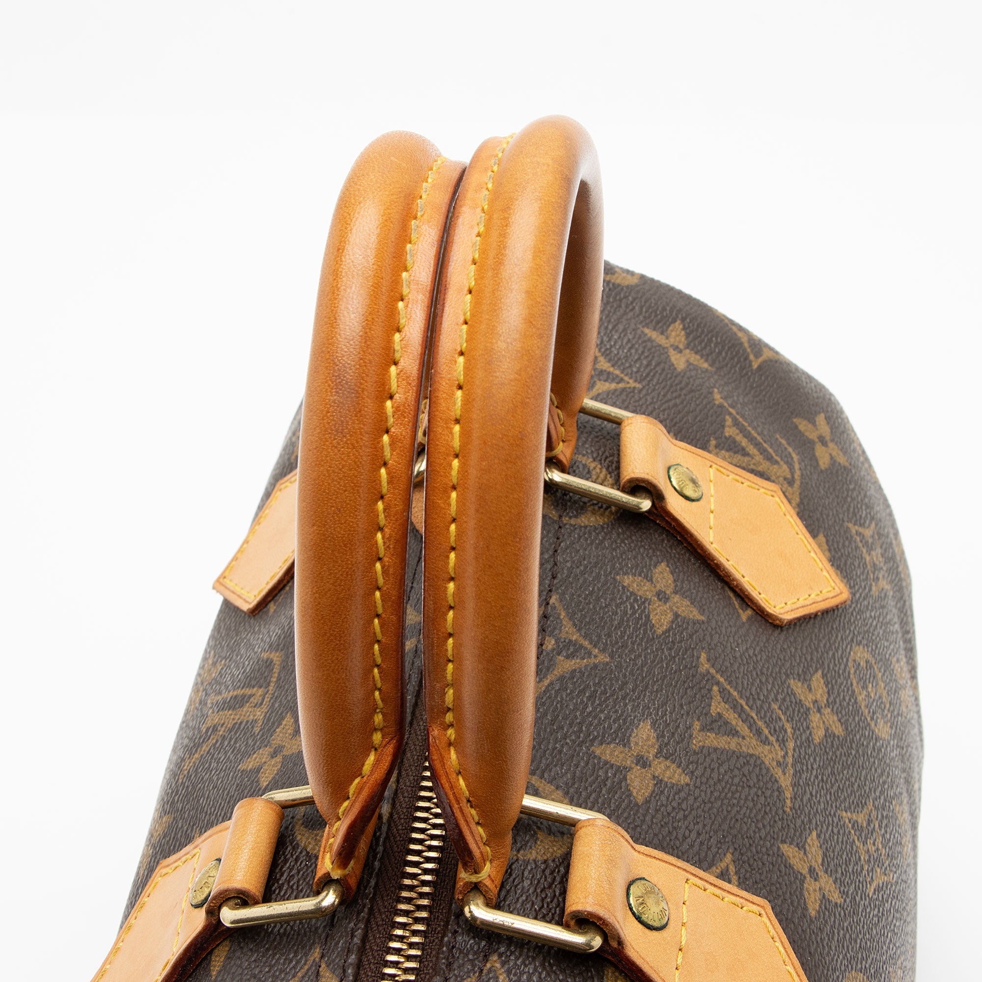 Louis Vuitton Monogram Canvas Speedy 25 Satchel (SHF-1NUxF3)