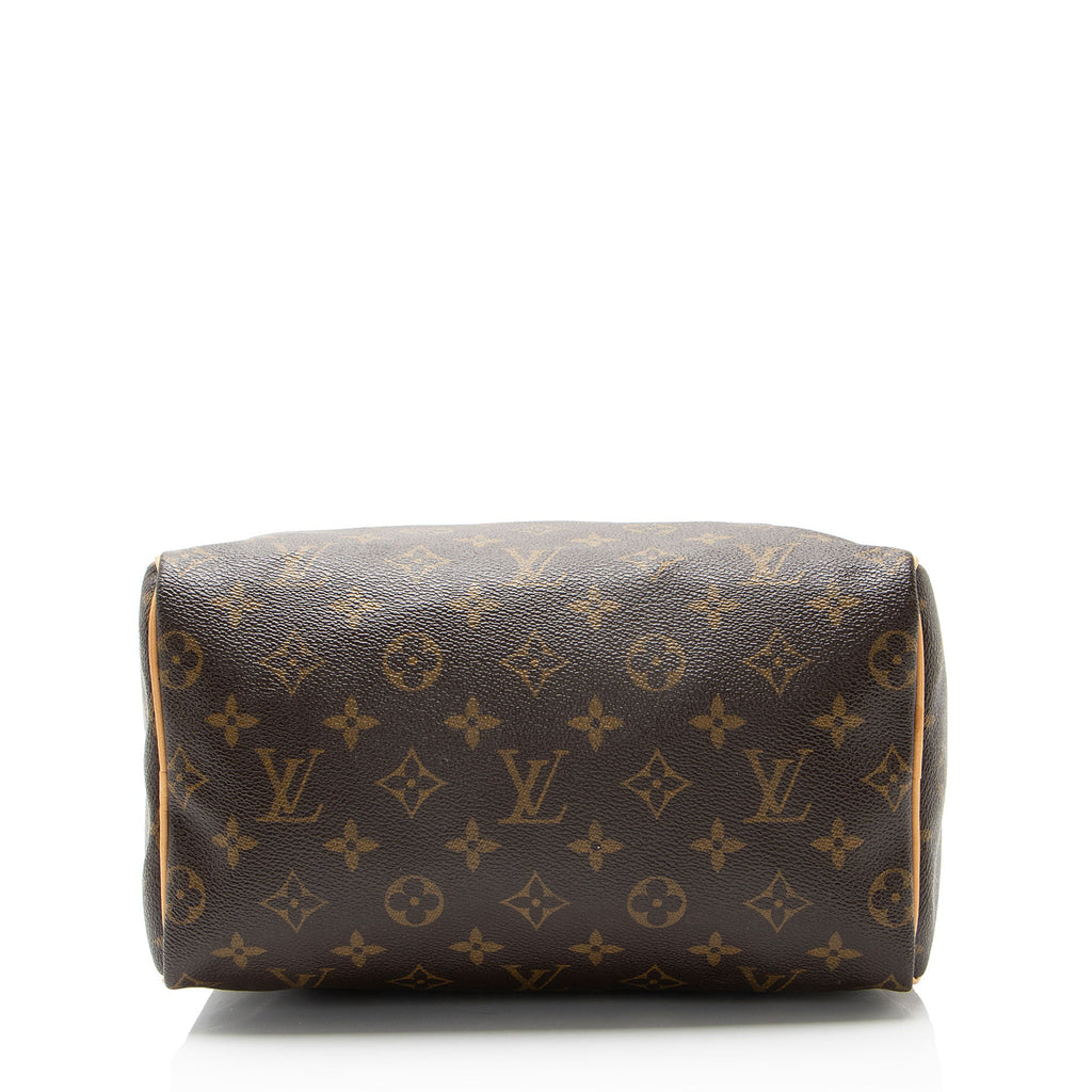 Louis Vuitton Monogram Canvas Speedy 25 Satchel