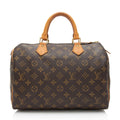 Louis Vuitton Monogram Canvas Speedy 30 Satchel (SHF-JxW6kN)