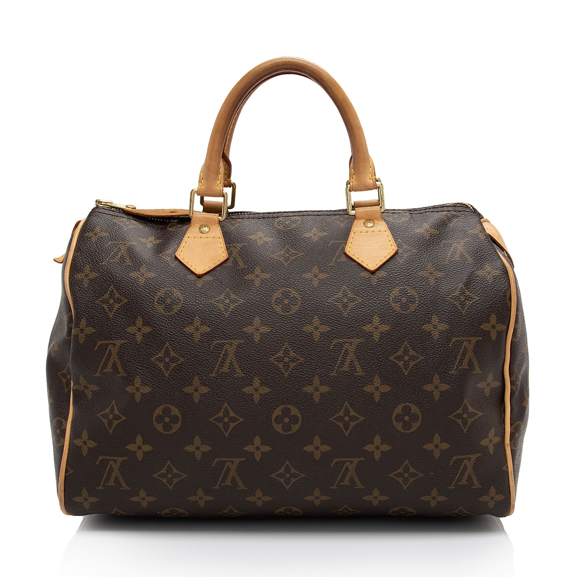Louis Vuitton Monogram Canvas Speedy 30 Satchel (SHF-E4SXWh)