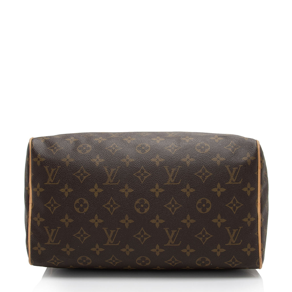 Louis Vuitton Monogram Canvas Speedy 30 Satchel (SHF-E4SXWh)