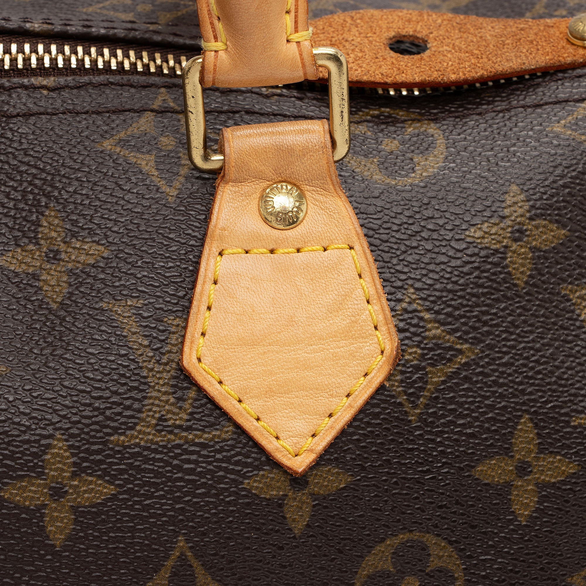 Louis Vuitton Monogram Canvas Speedy 30 Satchel (SHF-E4SXWh)