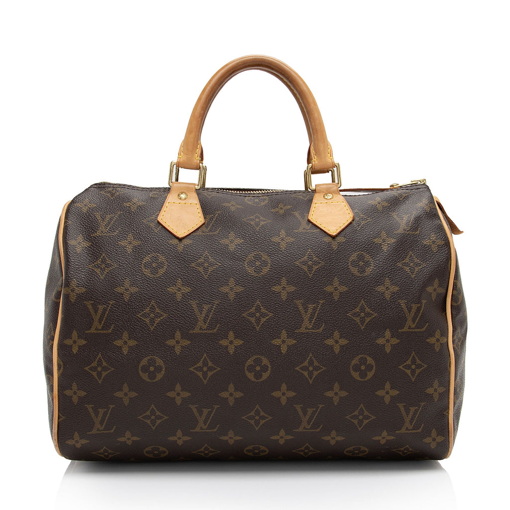 Louis Vuitton Monogram Canvas Speedy 30 Satchel (SHF-E4SXWh)