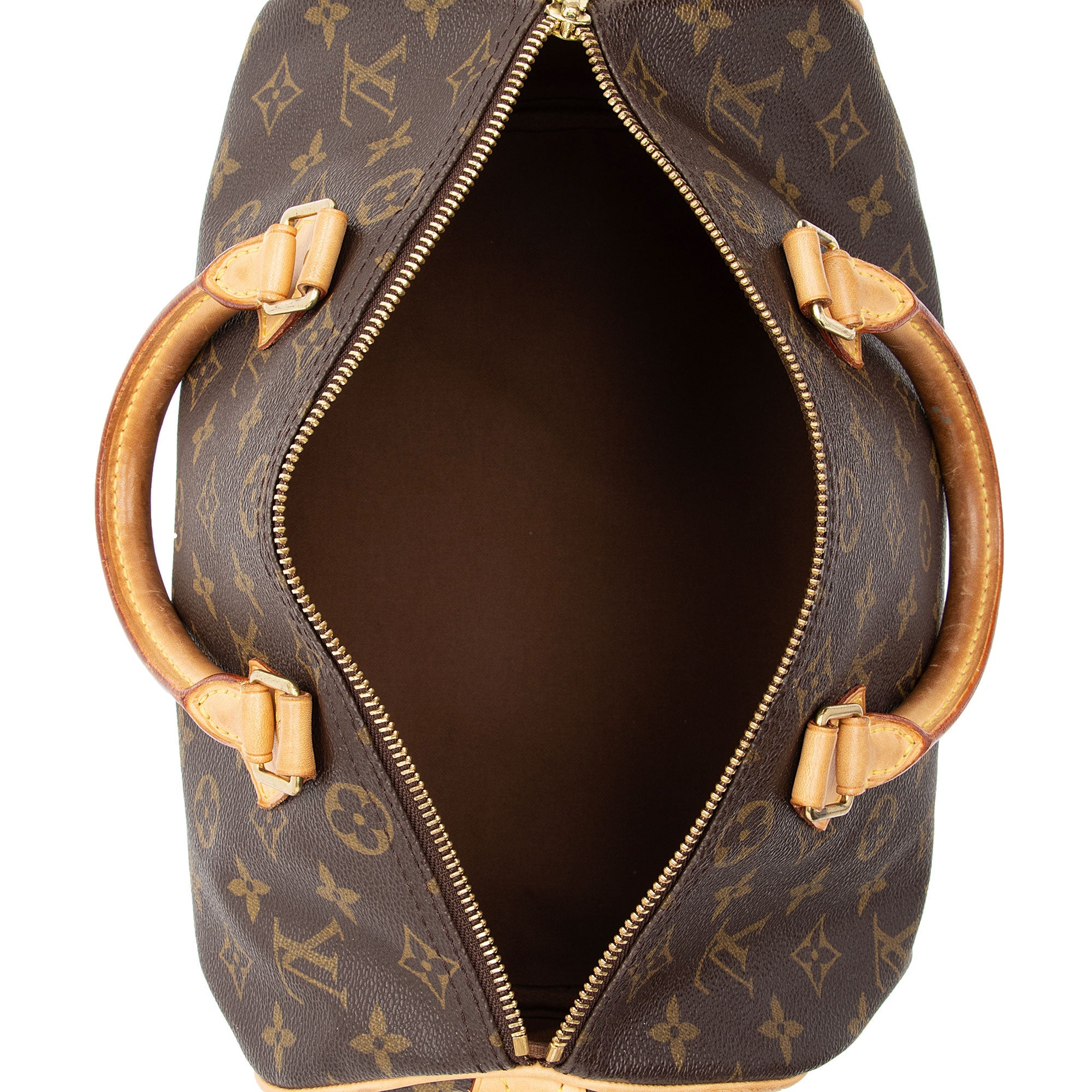 Louis Vuitton Monogram Canvas Speedy 30 Satchel (SHF-E4SXWh)