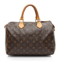 Louis Vuitton Monogram Canvas Speedy 30 Satchel (SHF-vg2Q2i)