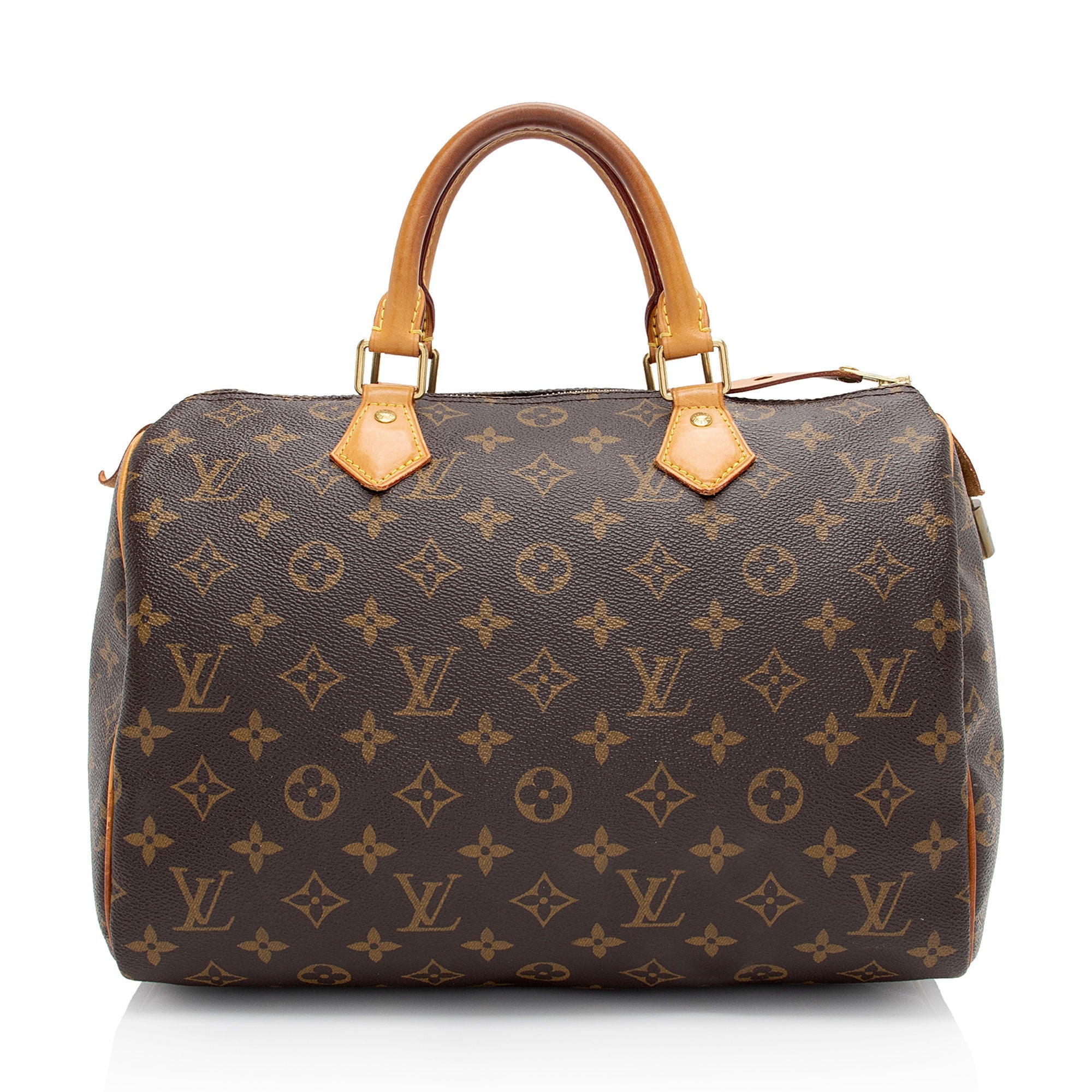 Louis Vuitton Monogram Canvas Speedy 30 Satchel (SHF-46wmzn)