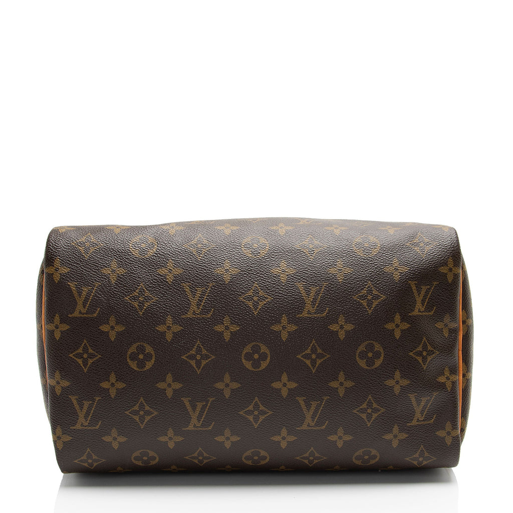 Louis Vuitton Monogram Canvas Speedy 30 Satchel (SHF-ru909w)