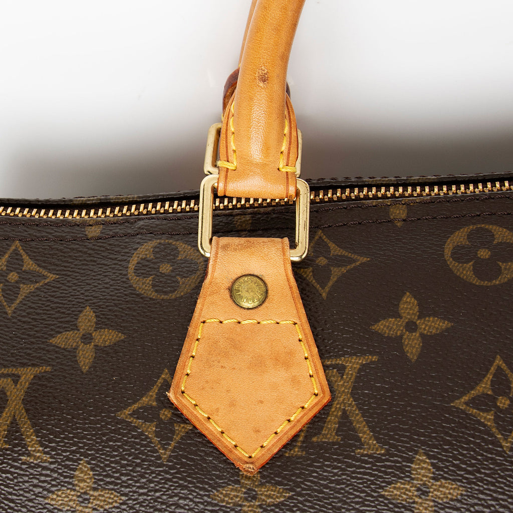 Louis Vuitton Monogram Canvas Speedy 30 Satchel (SHF-ru909w)