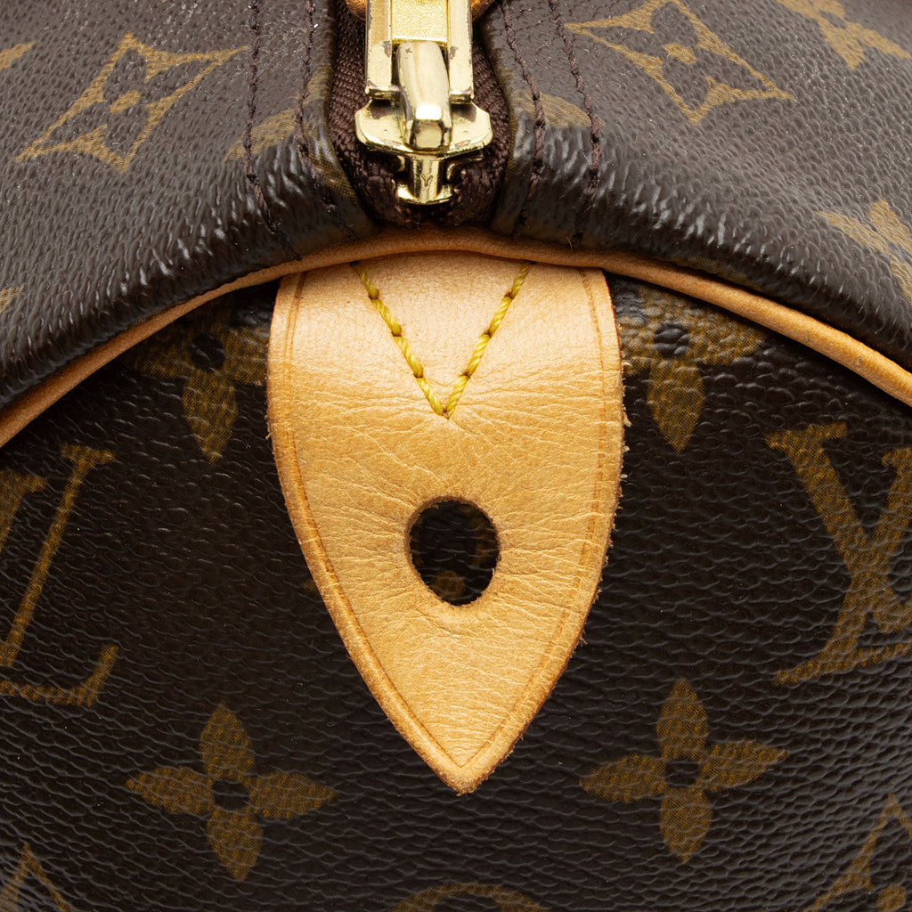 Louis Vuitton Monogram Canvas Speedy 30 Satchel (SHF-DYPAzE)