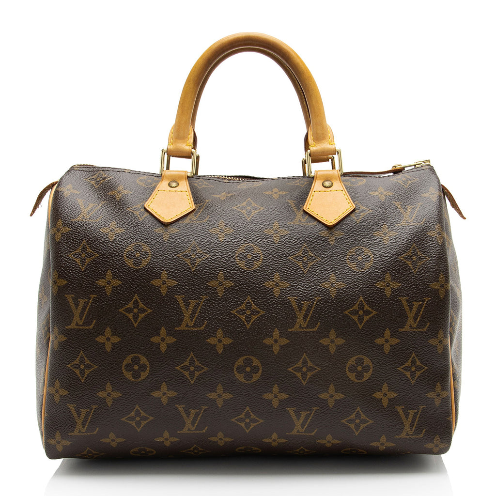 Louis Vuitton Monogram Canvas Speedy 30 Satchel (SHF-DYPAzE)