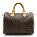Louis Vuitton Monogram Canvas Speedy 30 Satchel (SHF-DYPAzE)