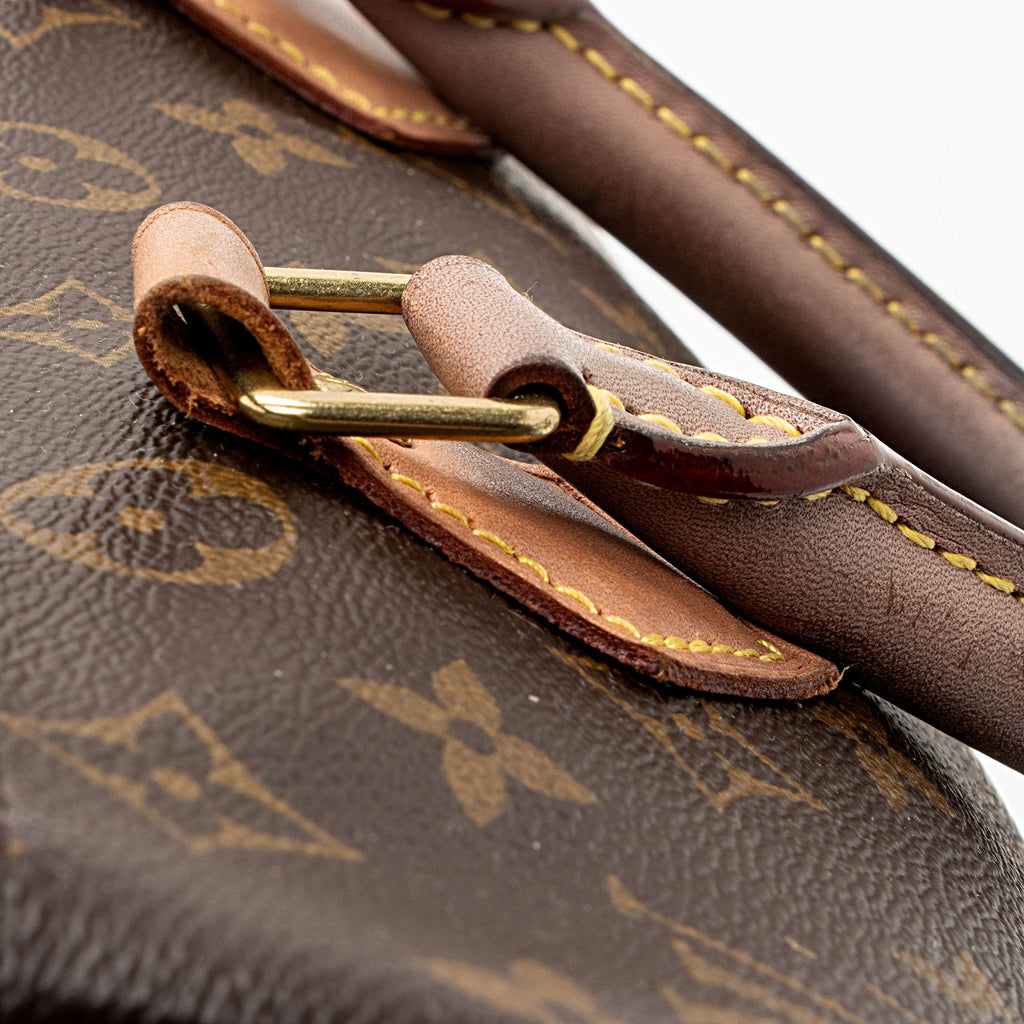 Louis Vuitton Monogram Canvas Speedy 30 Satchel (SHF-w8aaxC)