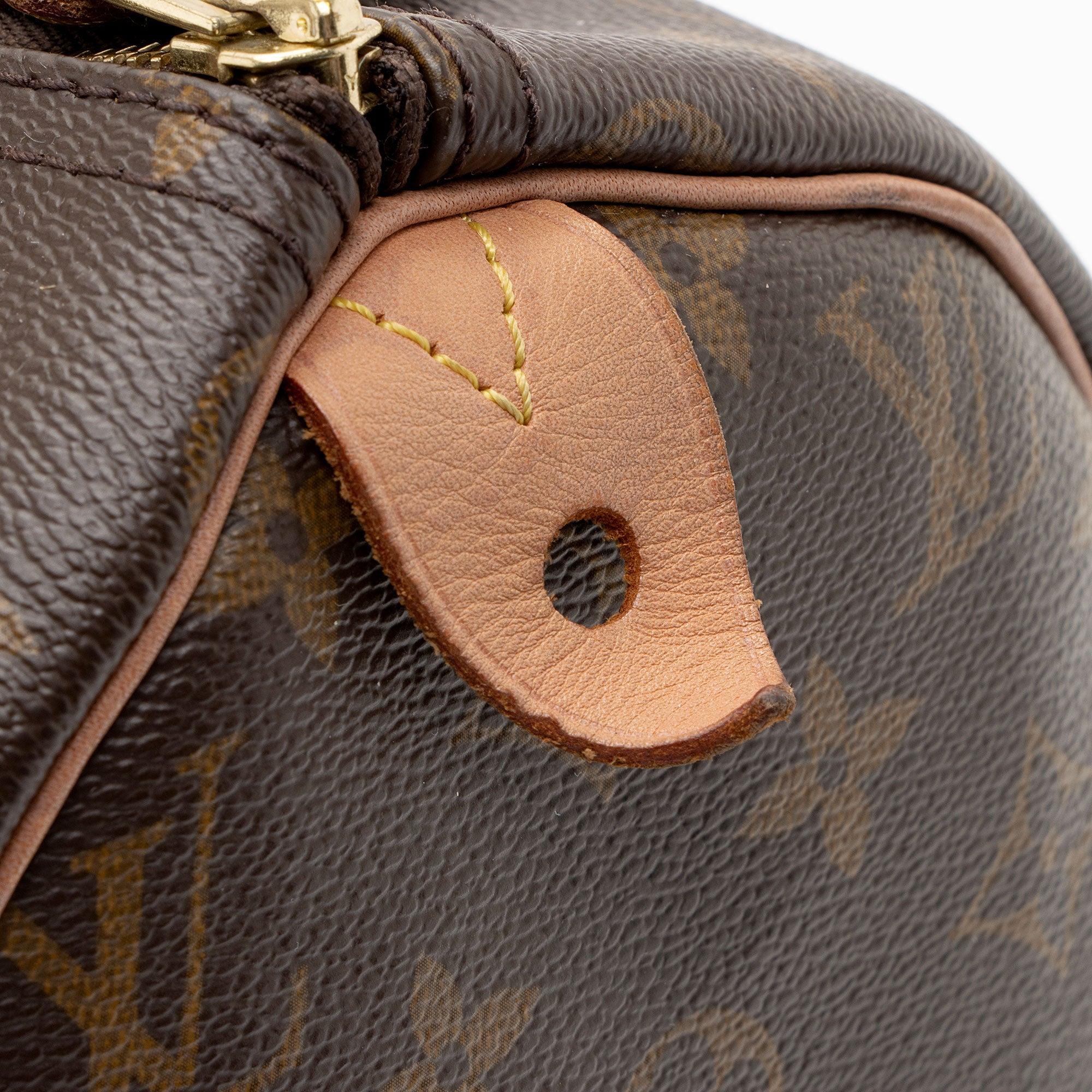 Louis Vuitton Monogram Canvas Speedy 30 Satchel (SHF-w8aaxC)