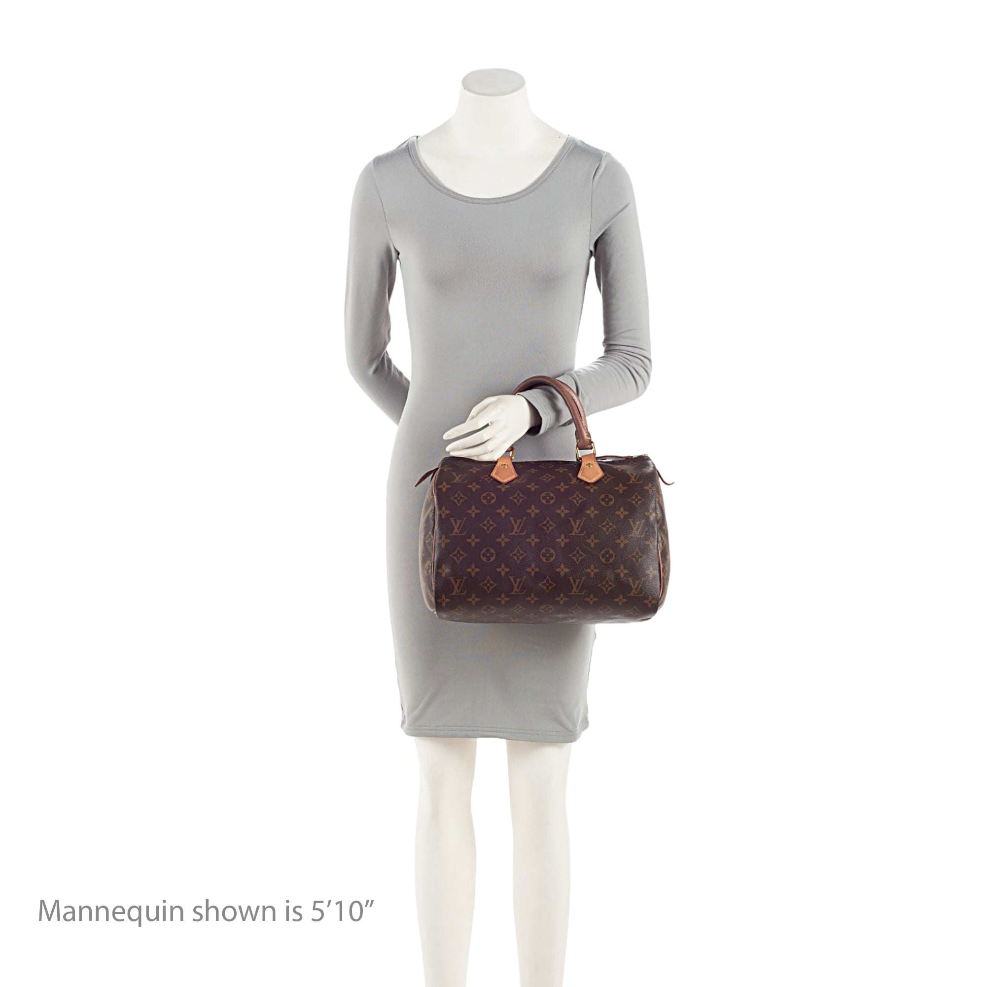 Louis Vuitton Monogram Canvas Speedy 30 Satchel (SHF-Y6nBhs)