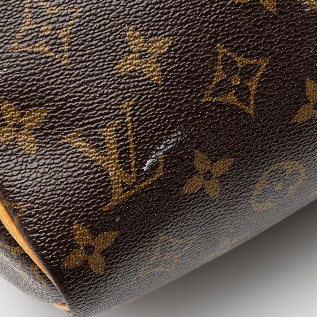 Louis Vuitton Monogram Canvas Speedy 30 Satchel