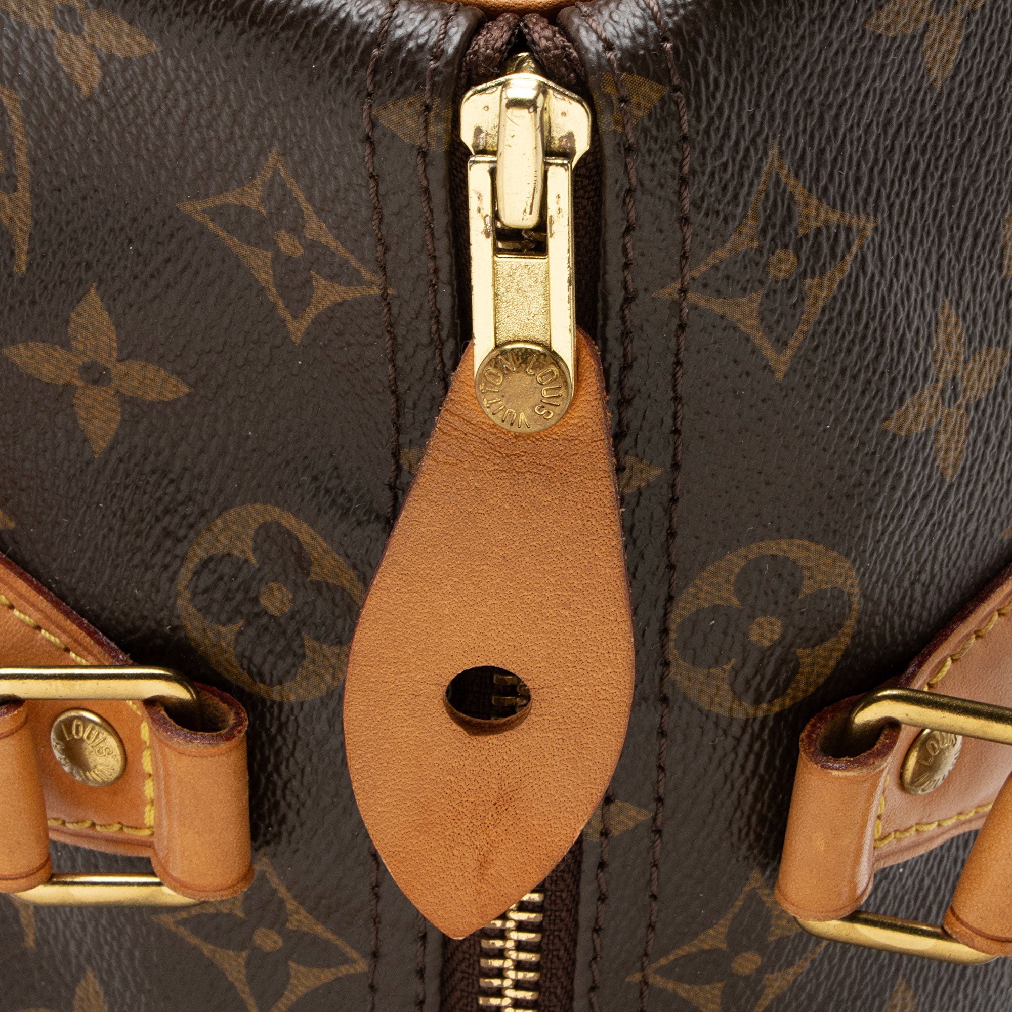 Louis Vuitton Monogram Canvas Speedy 30 Satchel