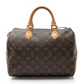 Louis Vuitton Monogram Canvas Speedy 30 Satchel