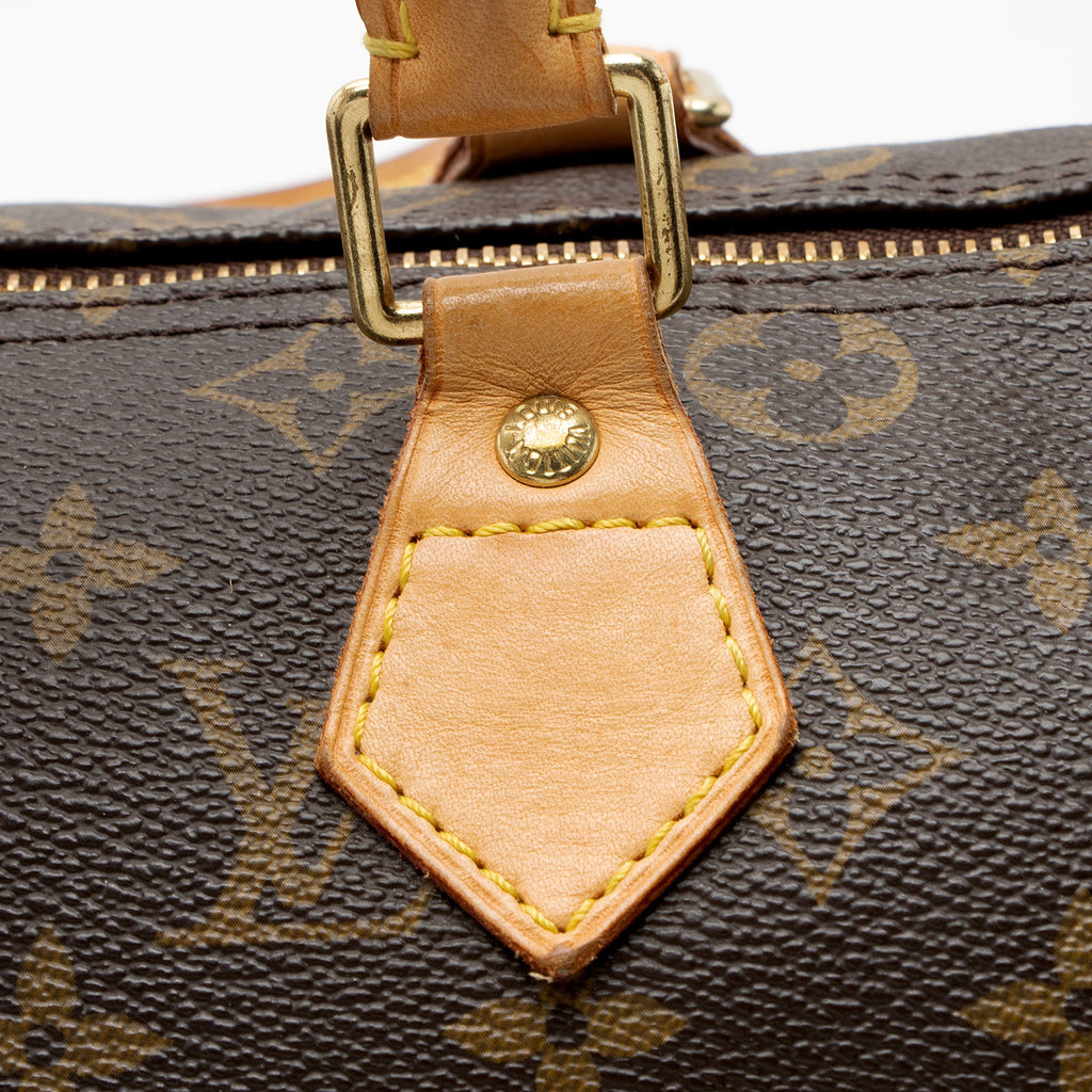 Louis Vuitton Monogram Canvas Speedy 30 Satchel
