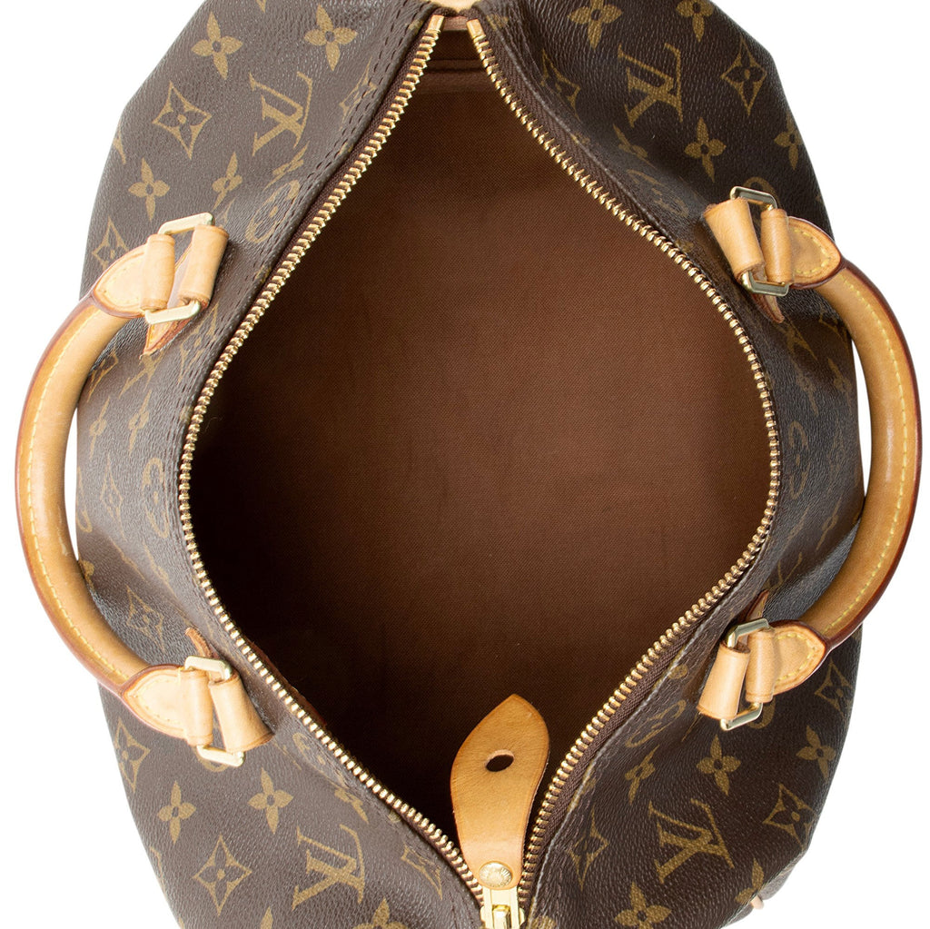 Louis Vuitton Monogram Canvas Speedy 30 Satchel