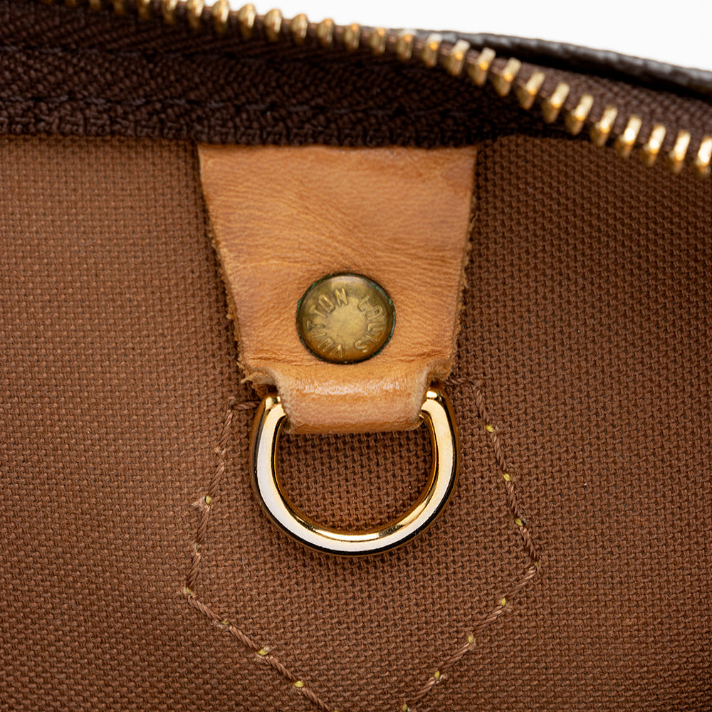 Louis Vuitton Monogram Canvas Speedy 30 Satchel - FINAL SALE (SHF-17824)