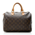 Louis Vuitton Monogram Canvas Speedy 30 Satchel - FINAL SALE (SHF-17824)