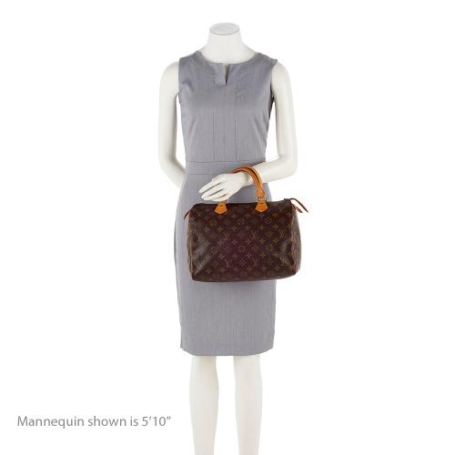 Louis Vuitton Monogram Canvas Speedy 30 Satchel - FINAL SALE (SHF-17824)