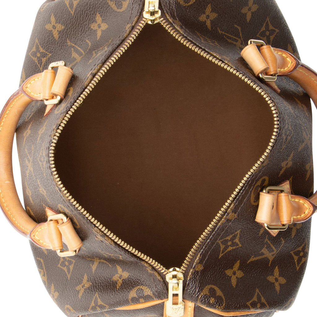 Louis Vuitton Monogram Canvas Speedy Bandouliere 25 Satchel