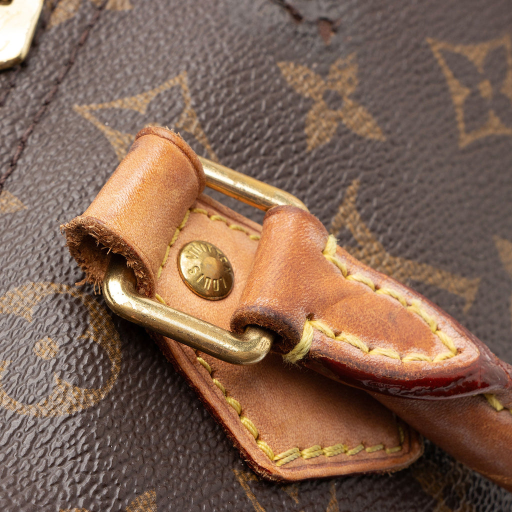 Louis Vuitton Monogram Canvas Speedy Bandouliere 30 Satchel