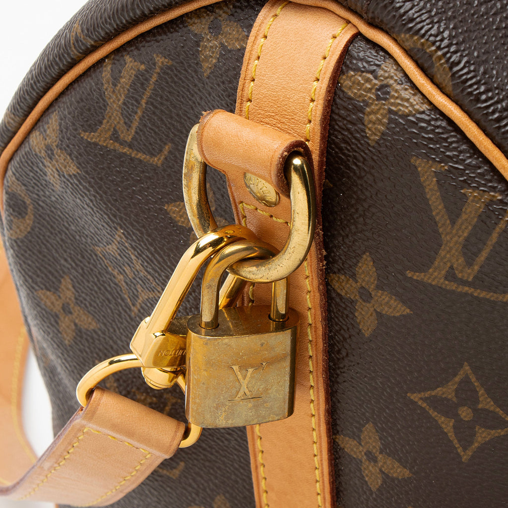 Louis Vuitton Monogram Canvas Speedy Bandouliere 30 Satchel