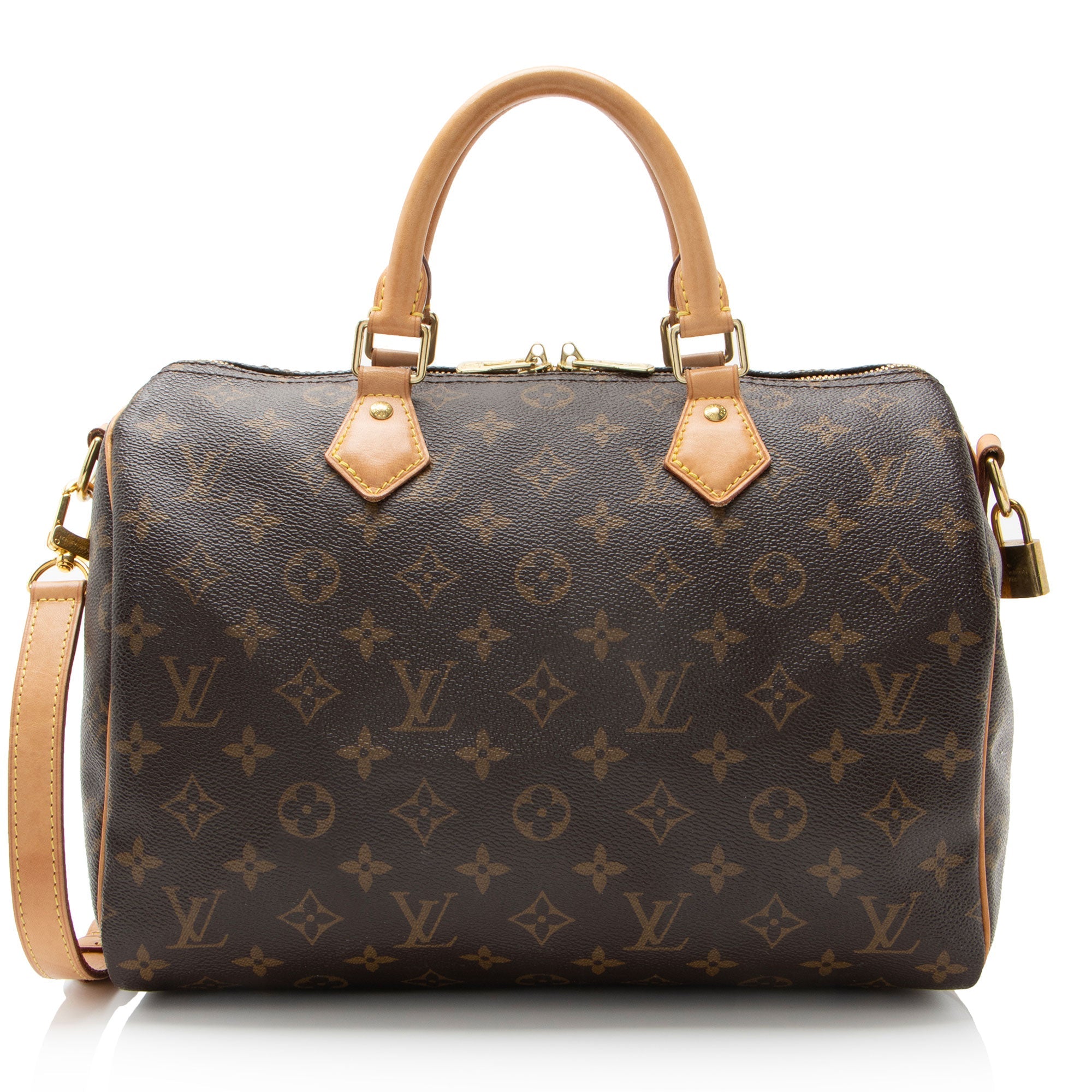 Louis Vuitton Monogram Canvas Speedy Bandouliere 30 Satchel