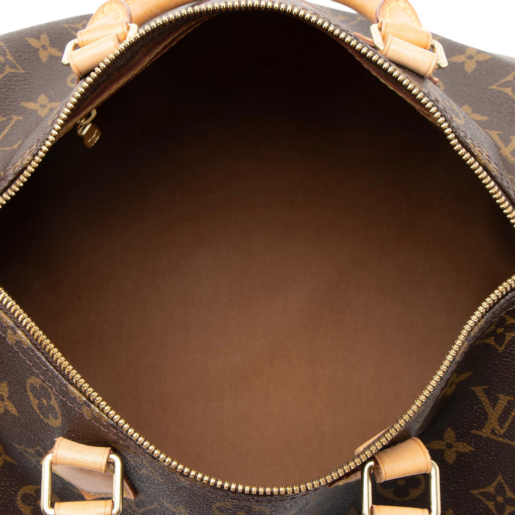 Louis Vuitton Monogram Canvas Speedy Bandouliere 30 Satchel