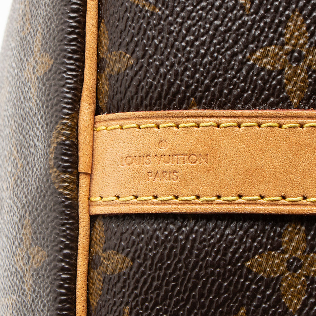 Louis Vuitton Monogram Canvas Speedy Bandouliere 30 Satchel