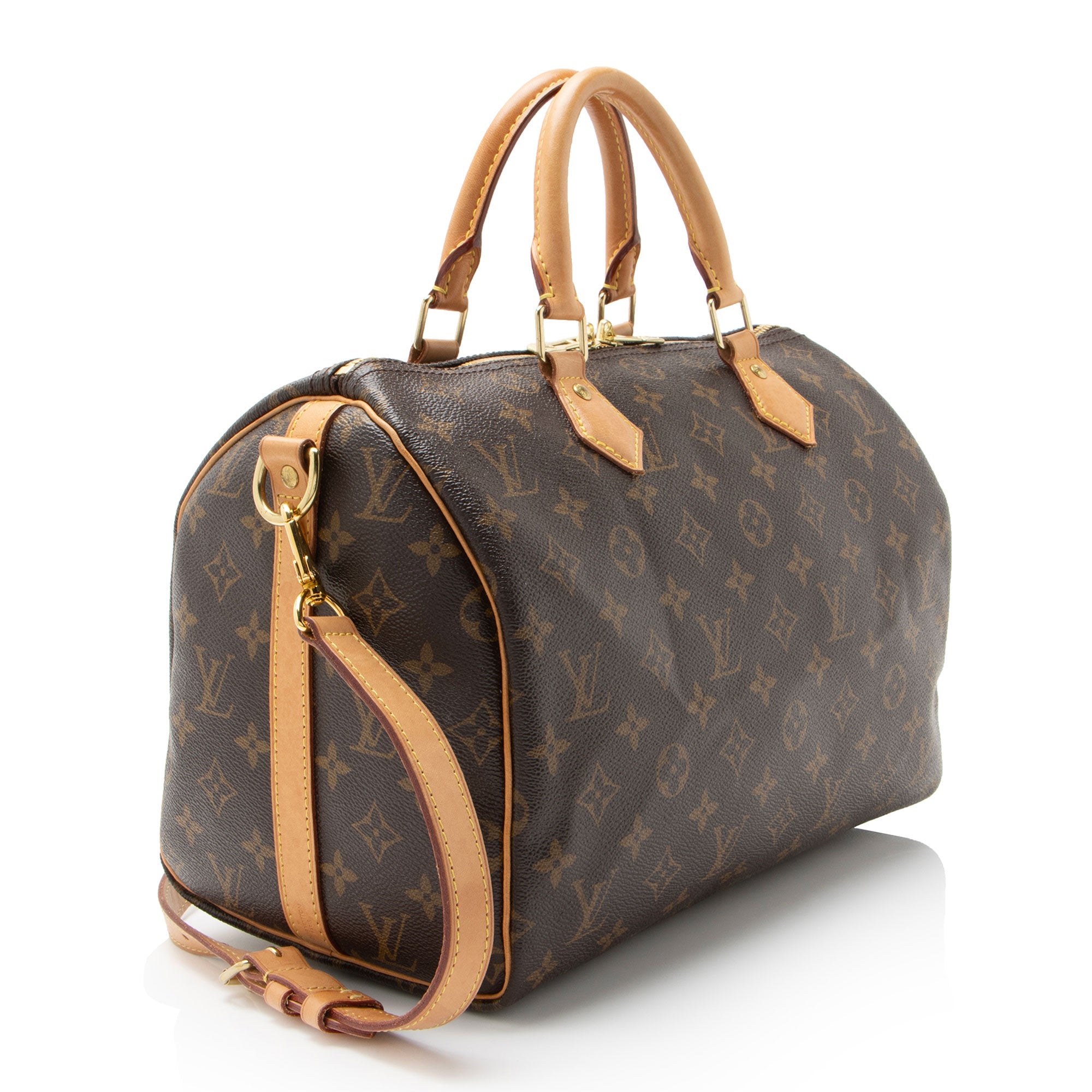 Louis Vuitton Monogram Canvas Speedy Bandouliere 30 Satchel