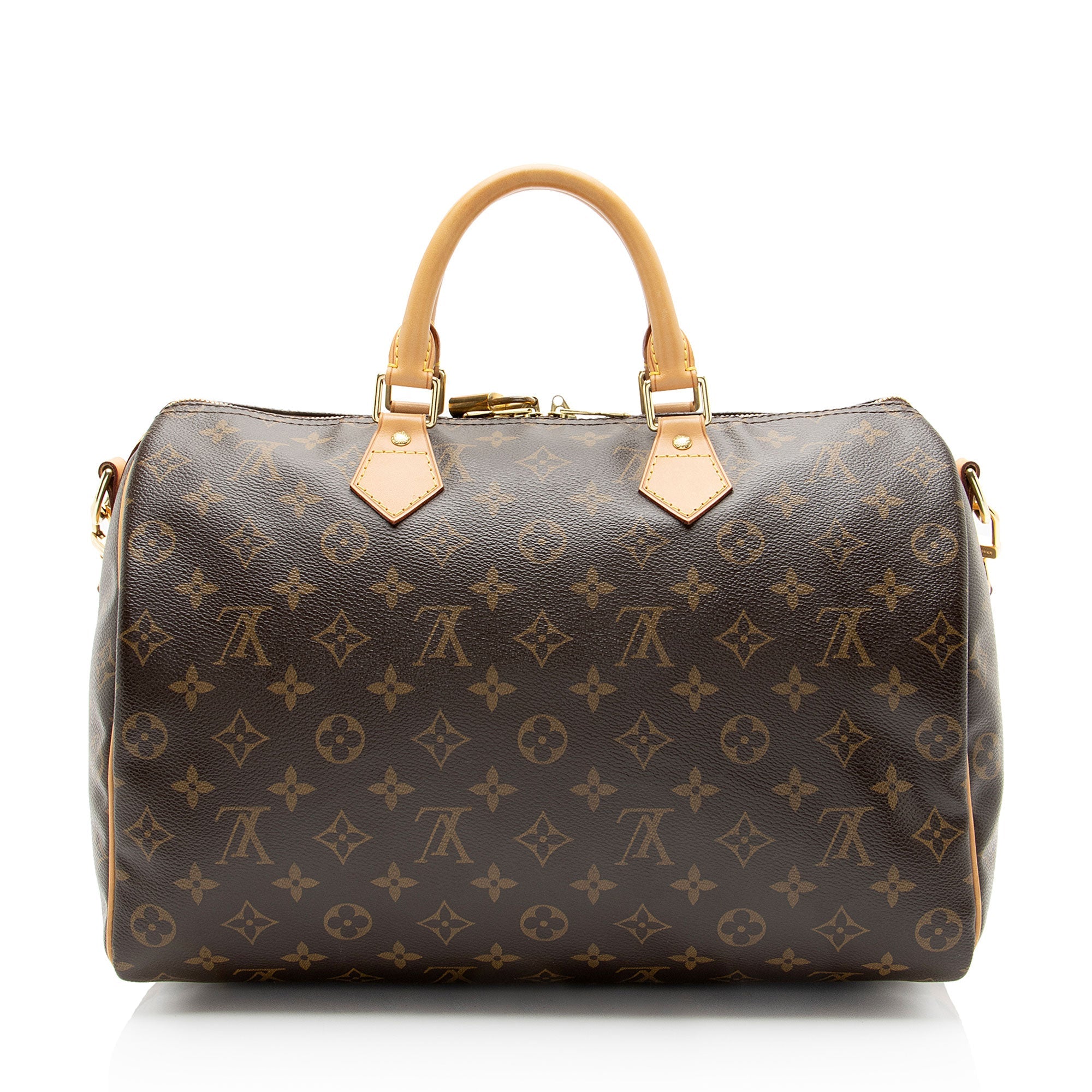 Louis Vuitton Monogram Canvas Speedy Bandouliere 35 Satchel