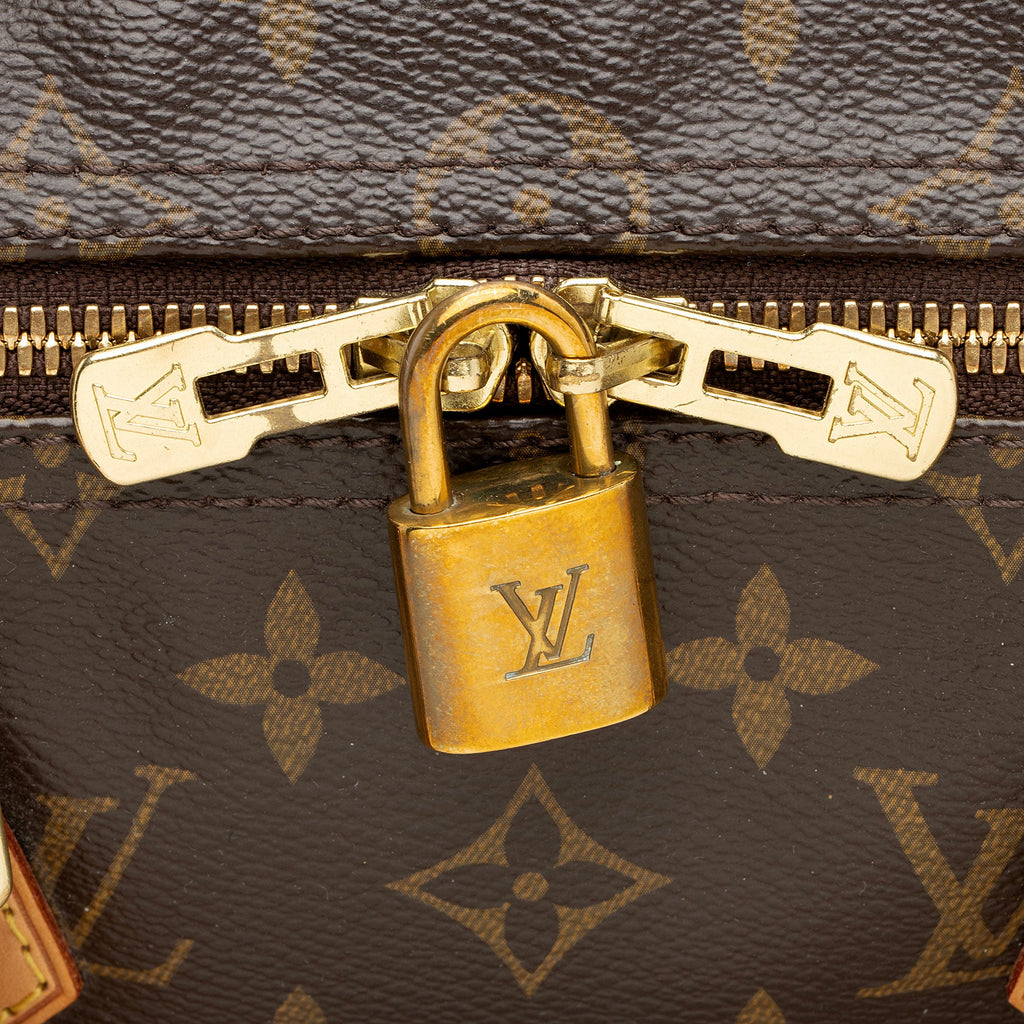 Louis Vuitton Monogram Canvas Speedy Bandouliere 35 Satchel