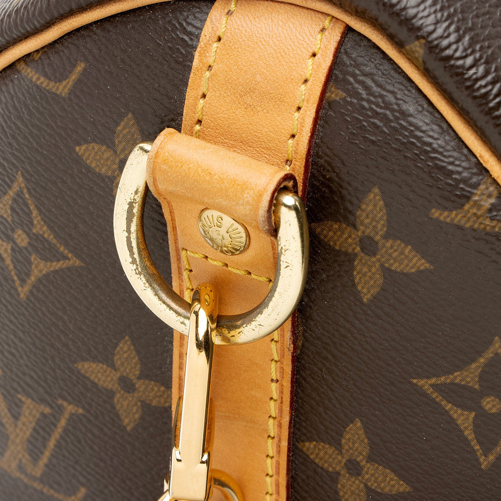 Louis Vuitton Monogram Canvas Speedy Bandouliere 35 Satchel