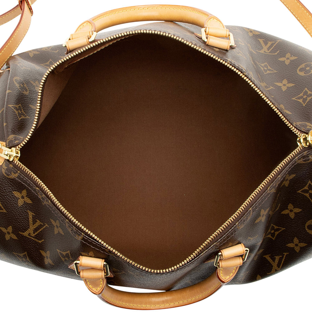 Louis Vuitton Monogram Canvas Speedy Bandouliere 35 Satchel