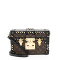 Louis Vuitton Monogram Canvas Diamond Stud Petite Malle Bag