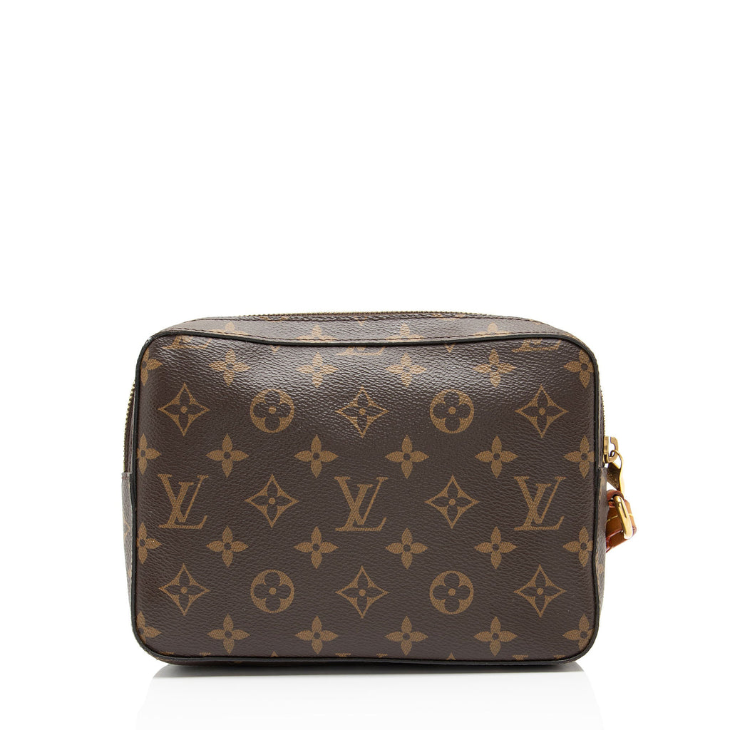 Louis Vuitton Monogram Canvas Studded Soft Trunk Pouch