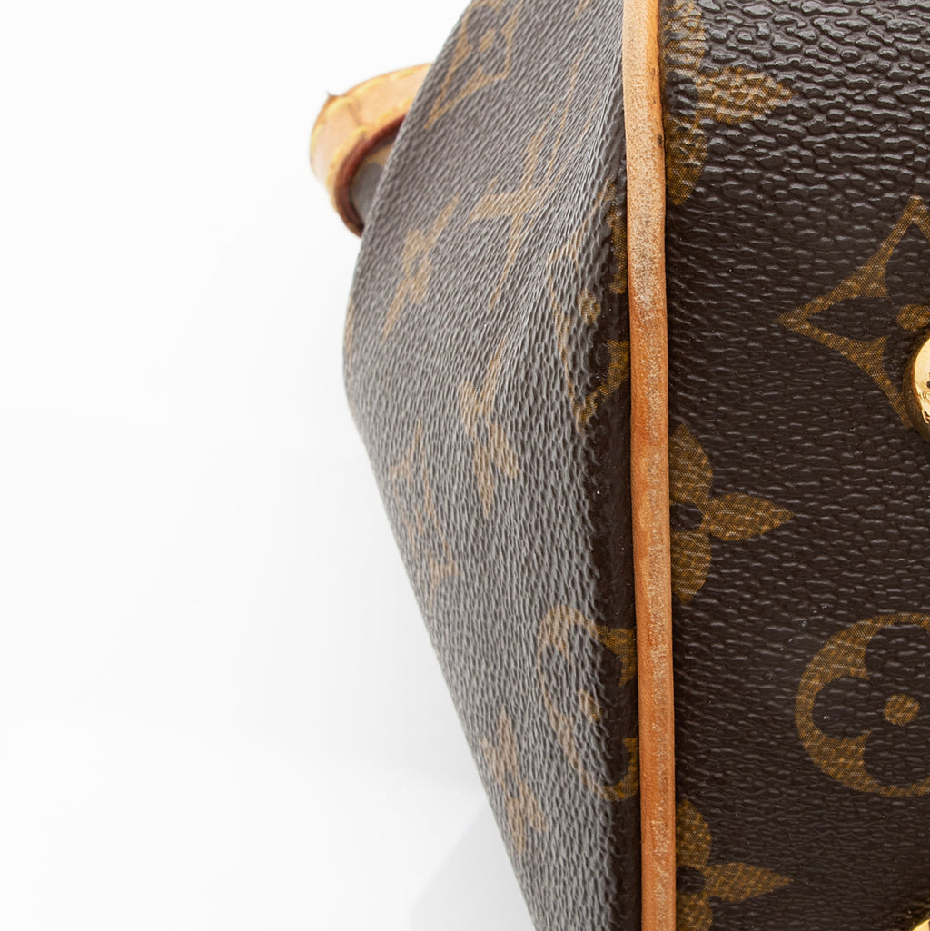 Louis Vuitton Monogram Canvas Tivoli PM Satchel (SHF-23123)