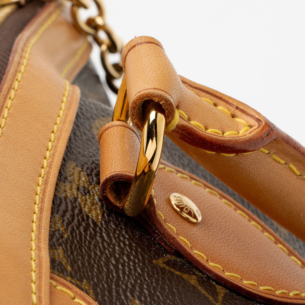 Louis Vuitton Monogram Canvas Tivoli PM Satchel (SHF-Q9Eq98)