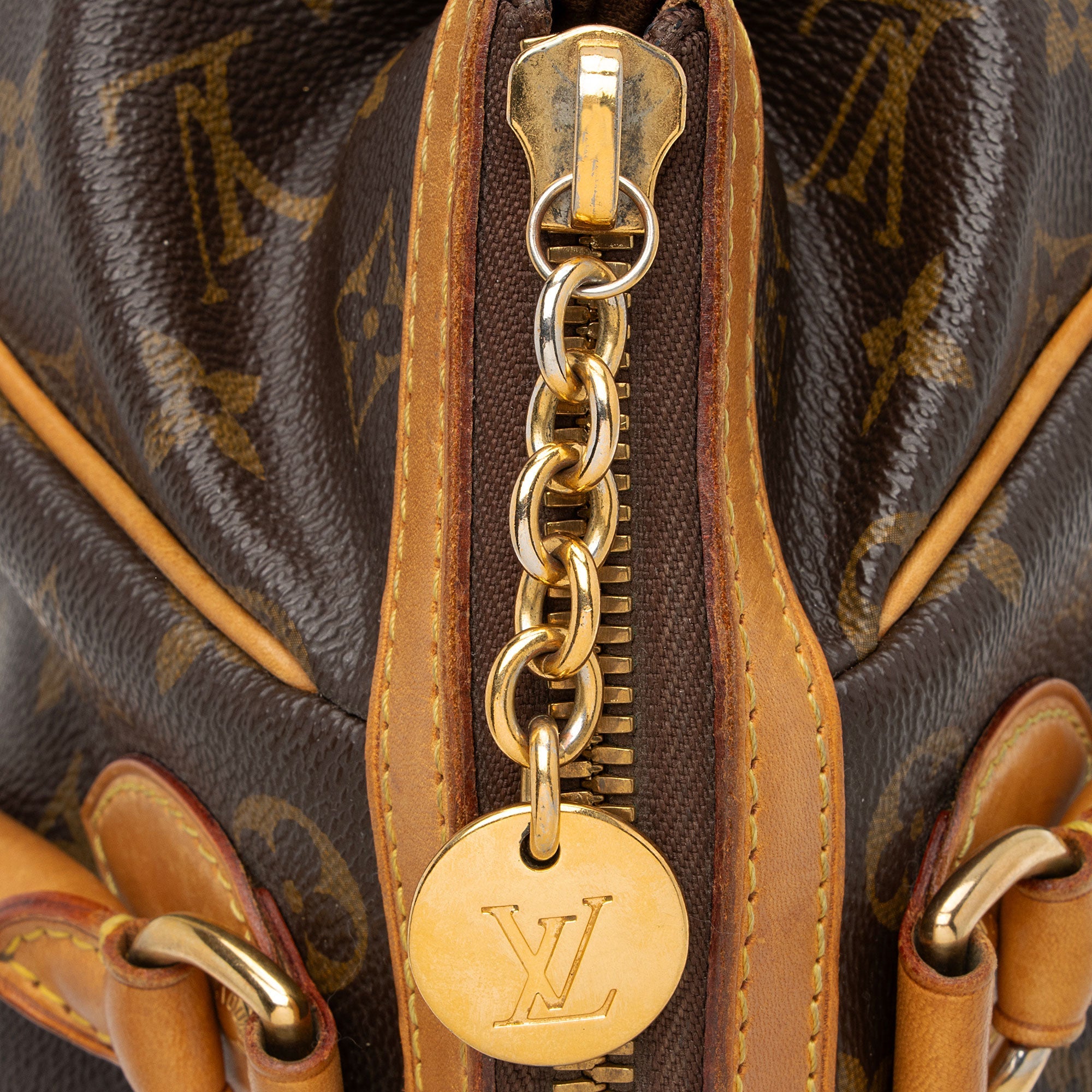 Louis Vuitton Monogram Canvas Tivoli PM Satchel (SHF-zofVkH)