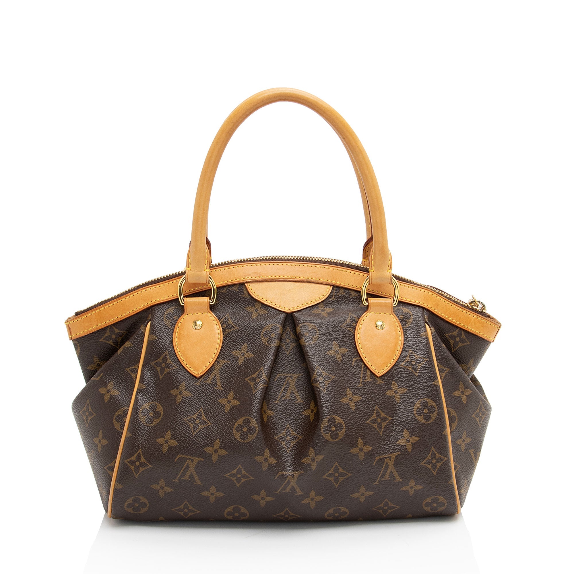 Louis Vuitton Monogram Canvas Tivoli PM Satchel (SHF-1oaaCK)
