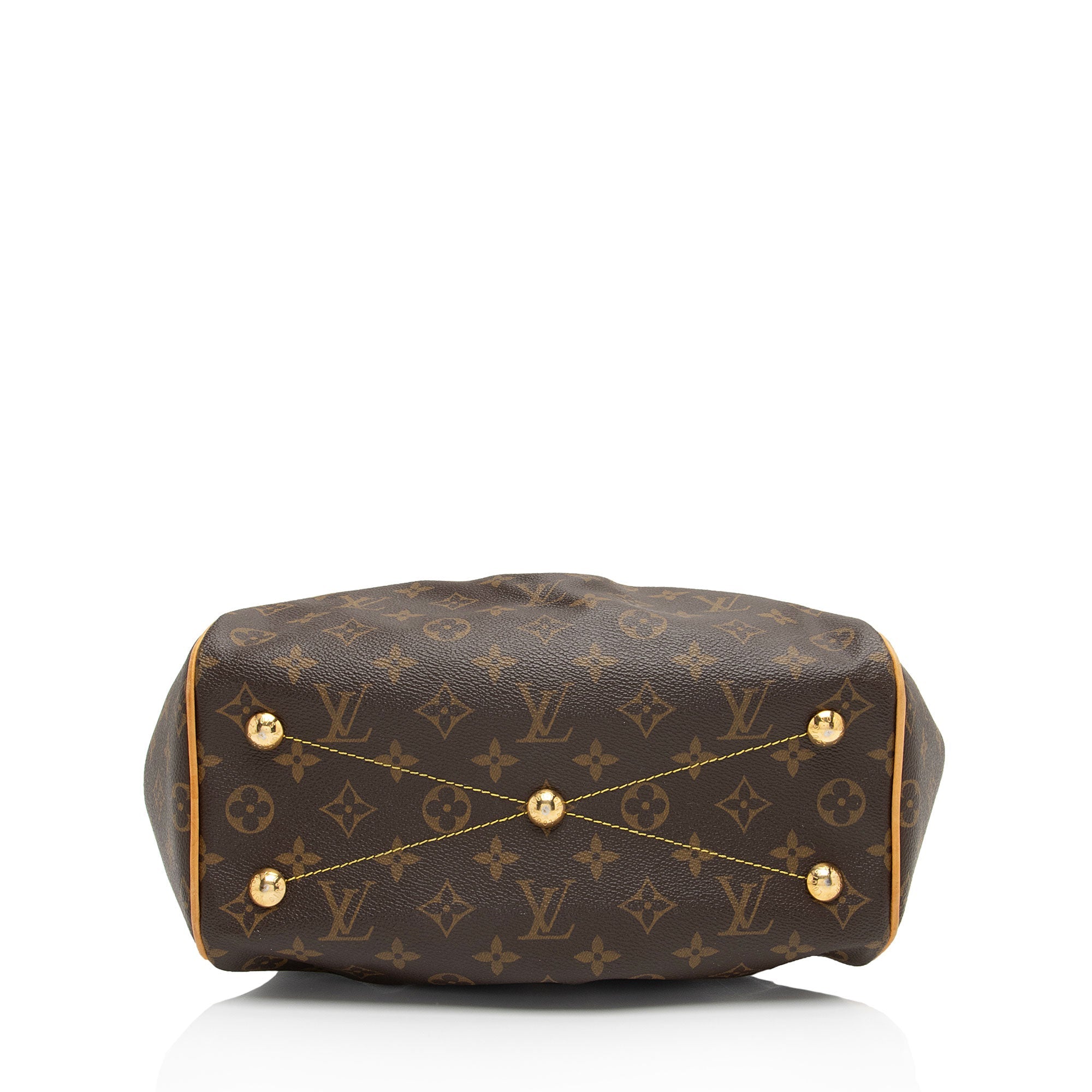 Louis Vuitton Monogram Canvas Tivoli PM Satchel (SHF-1oaaCK)