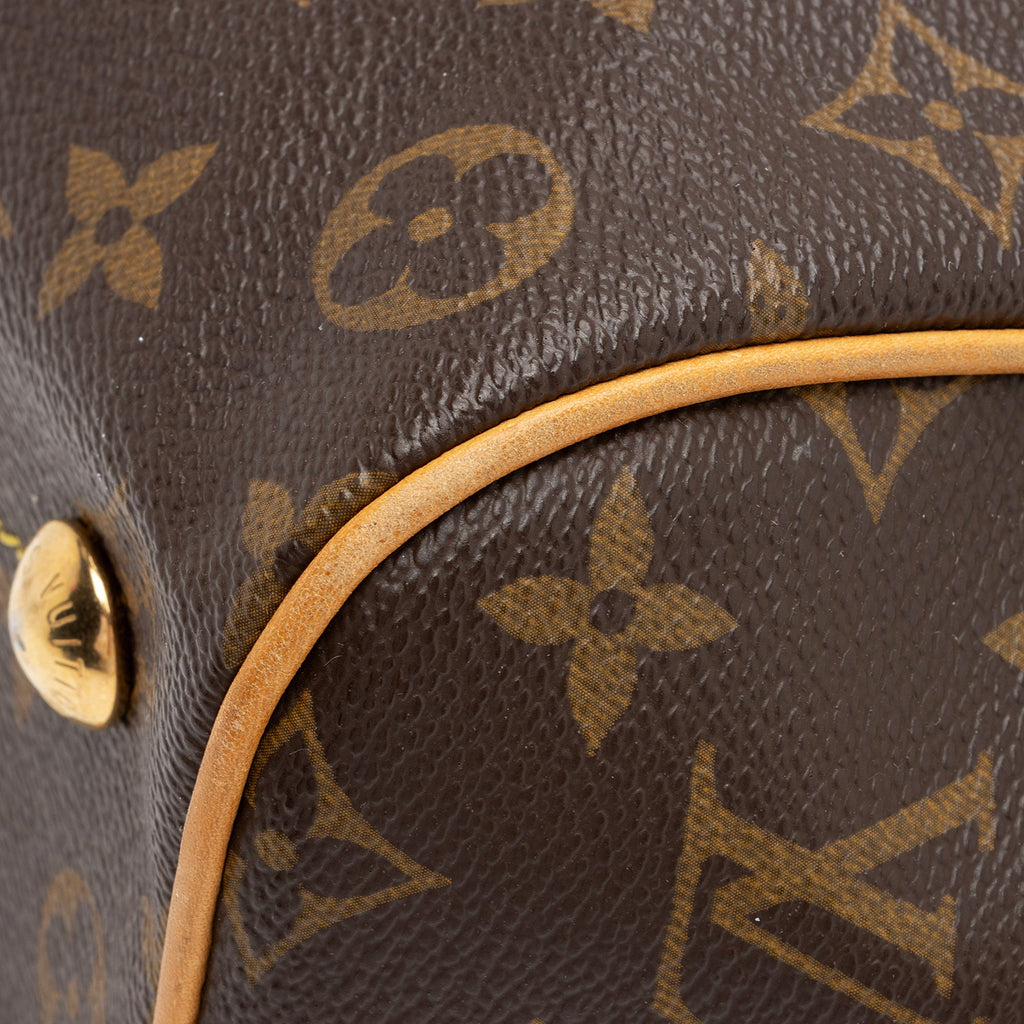 Louis Vuitton Monogram Canvas Tivoli PM Satchel (SHF-1oaaCK)