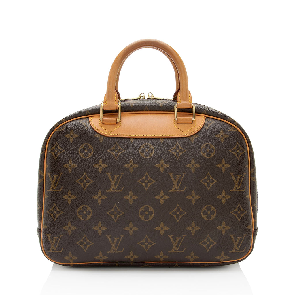 Louis Vuitton Monogram Canvas Trouville Satchel (SHF-6njWHt)