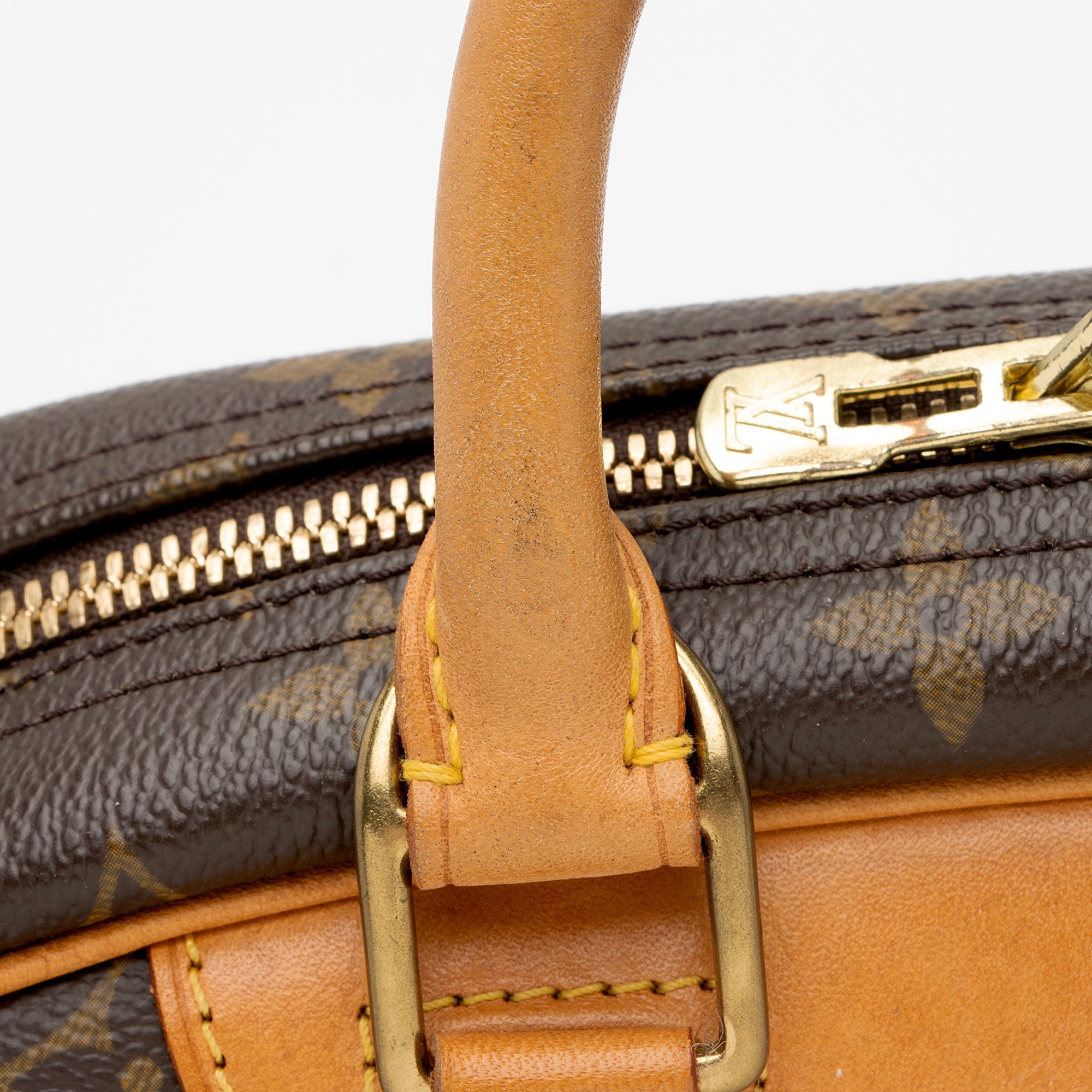 Louis Vuitton Monogram Canvas Trouville Satchel (SHF-6njWHt)